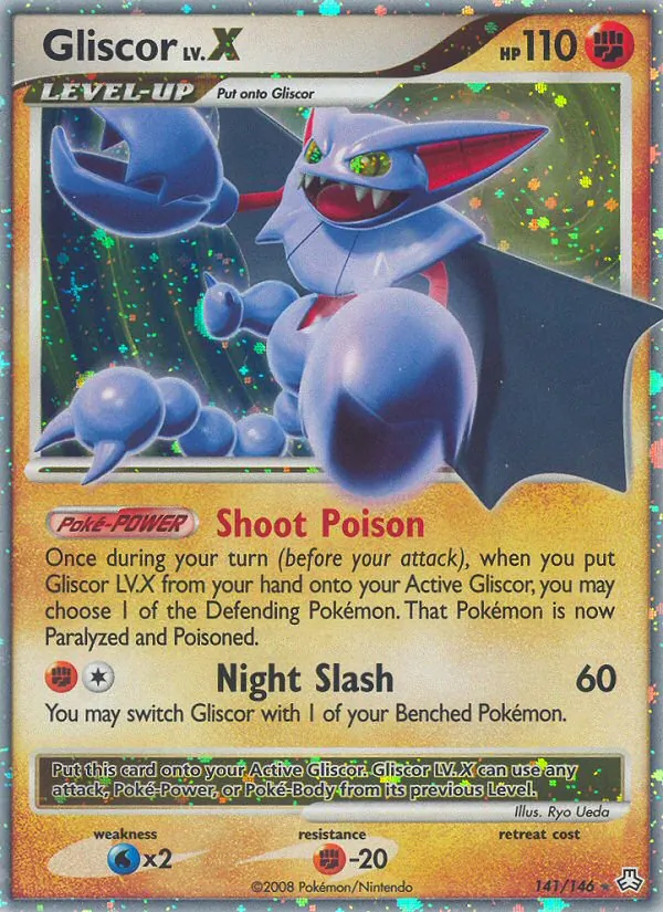 Gliscor Pokémon card
