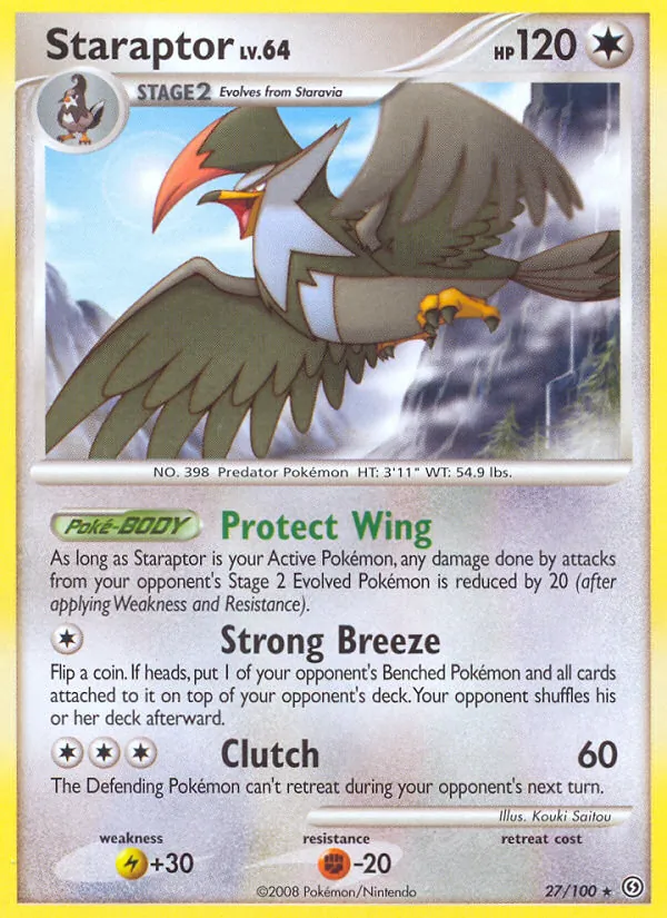 Staraptor card