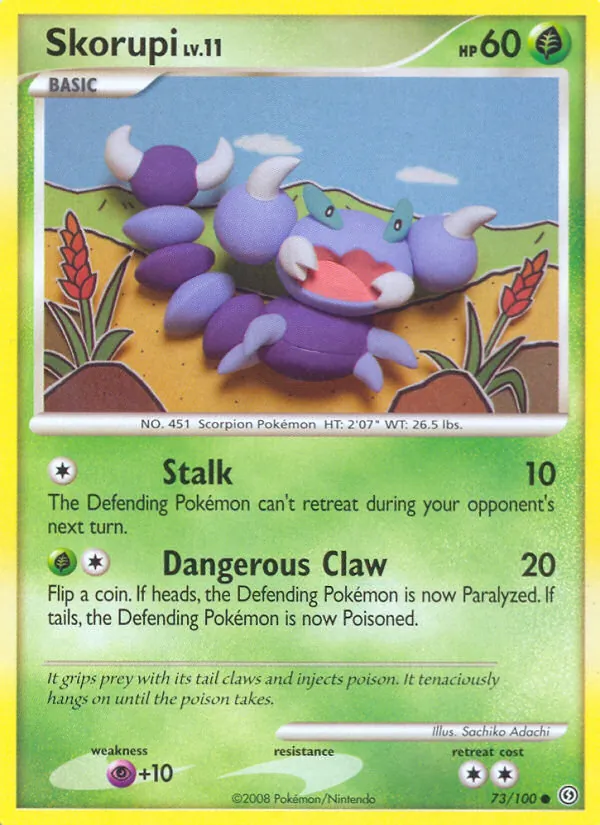 Skorupi card
