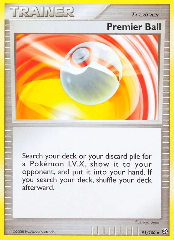 Premier Ball Pokémon card