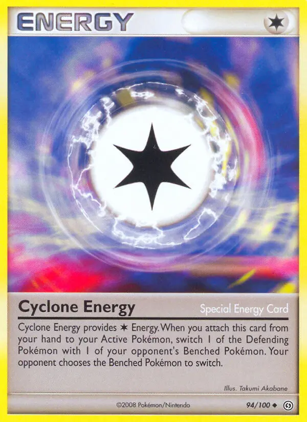 Cyclone Energy Pokémon card