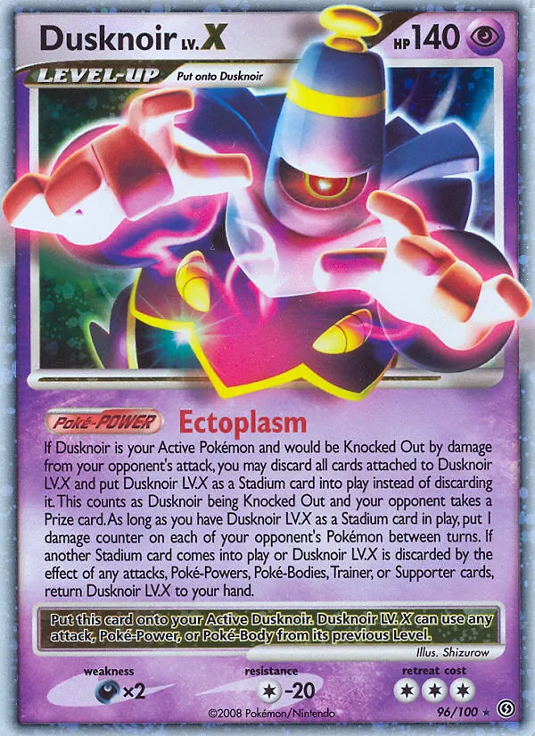 Dusknoir Pokémon card