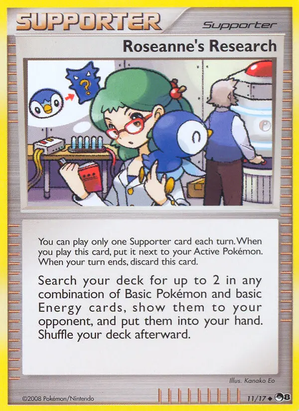 Roseanne’s Research Pokémon card
