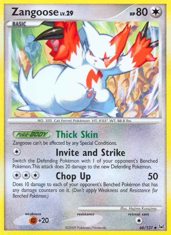 Zangoose card