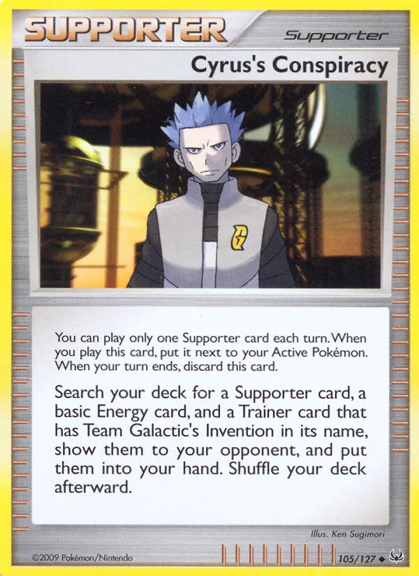 Cyrus's Conspiracy card
