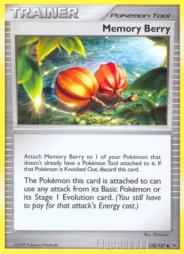 Memory Berry Pokémon card