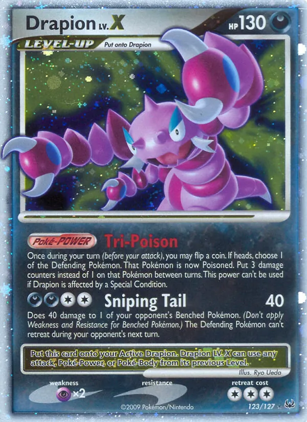 Drapion Pokémon card