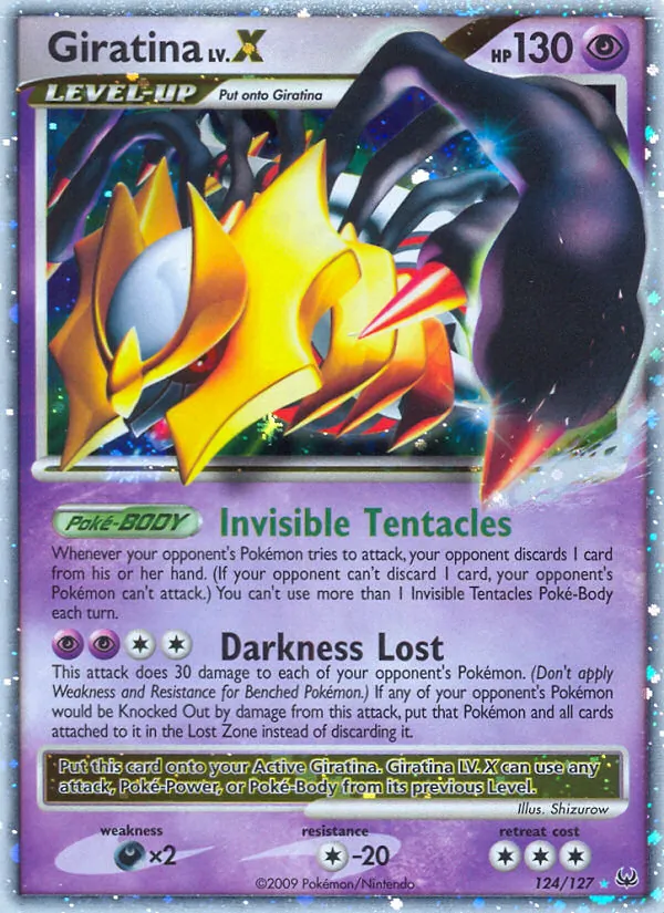 Giratina Pokémon card