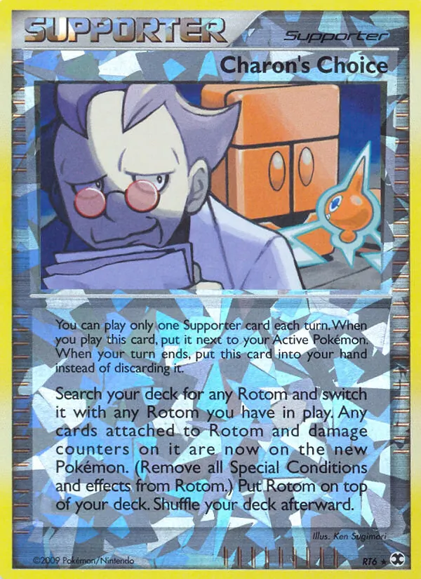 Charon's Choice card