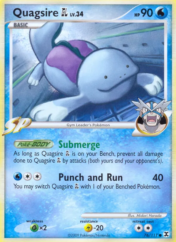 Quagsire GL card