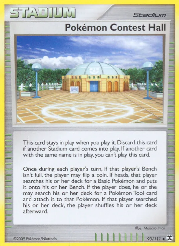 Pokémon Contest Hall card