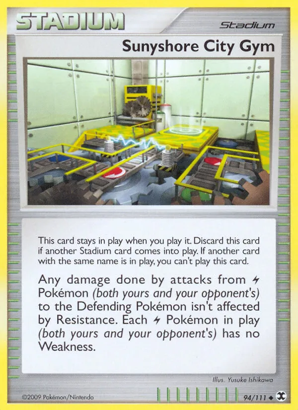 Sunyshore City Gym card