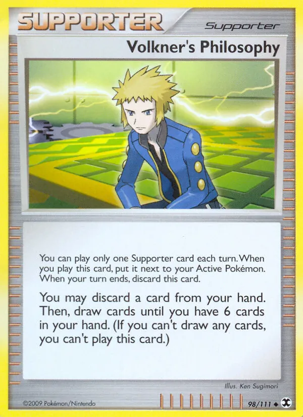 Volkner's Philosophy card