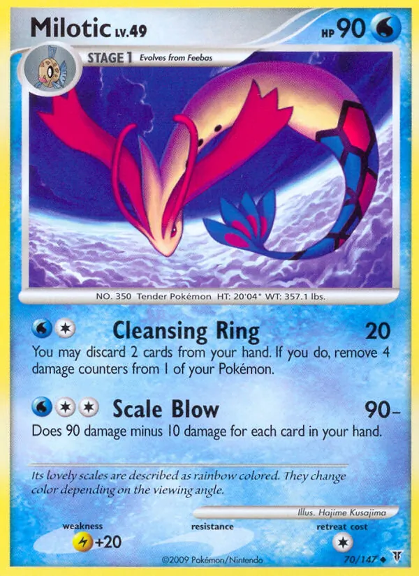 Milotic card