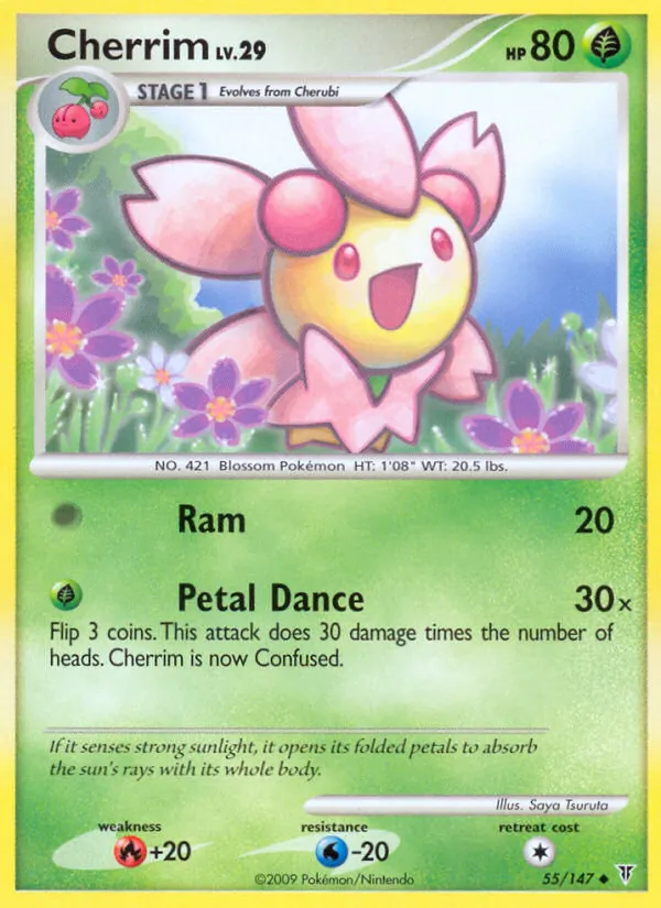 Cherrim Pokémon card
