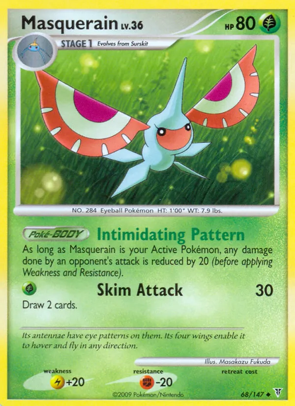 Masquerain card