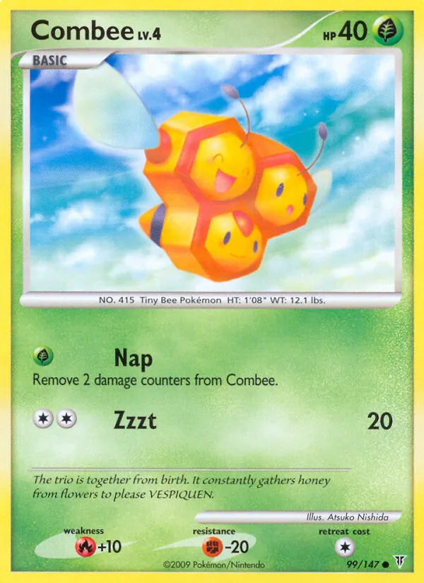 Combee Pokémon card