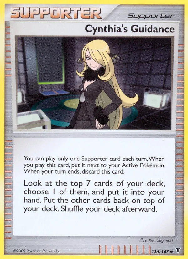 Cynthia's Guidance card