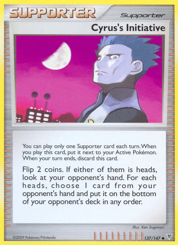 Cyrus's Initiative card