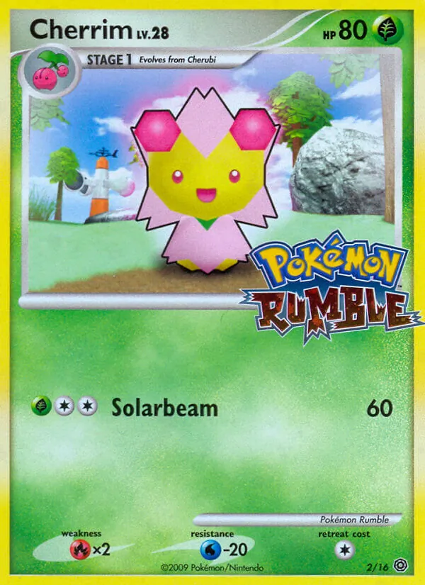 Cherrim Pokémon card