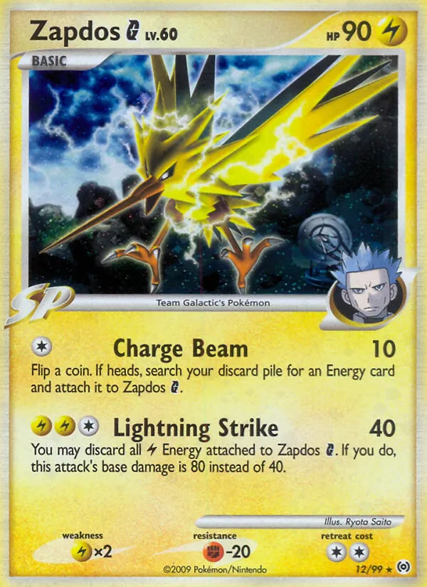 Zapdos Pokémon card