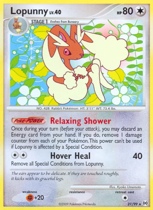 Lopunny Pokémon card