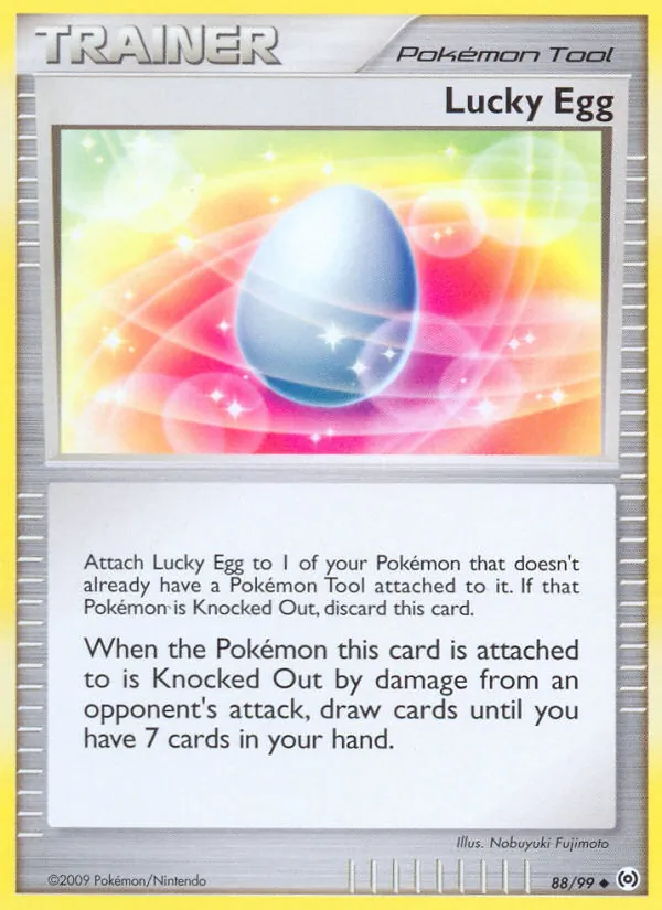 Lucky Egg card