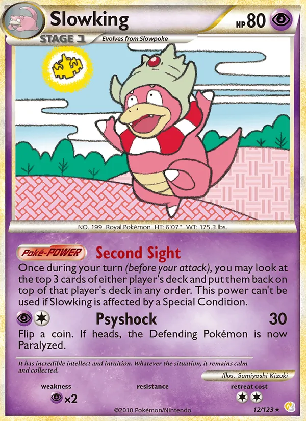 Slowking Pokémon card