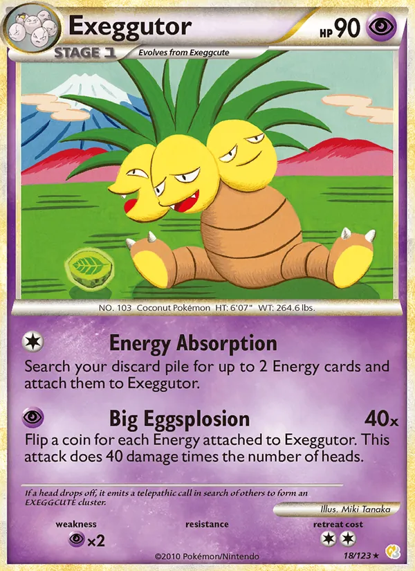 Exeggutor card