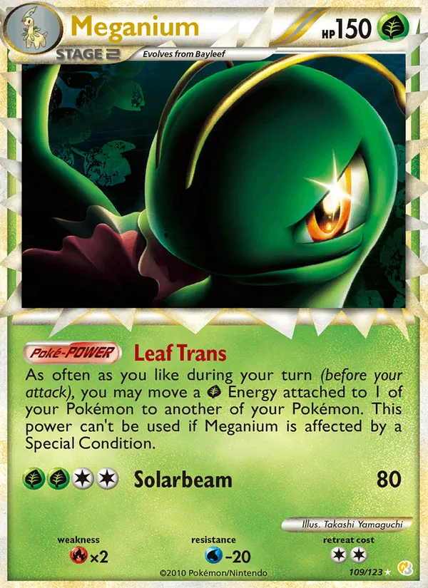 Meganium card