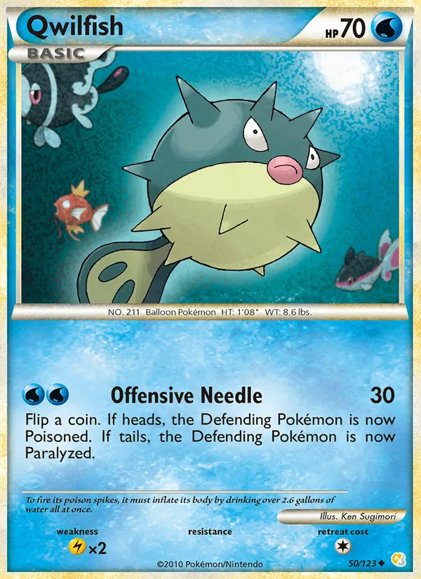 Qwilfish card