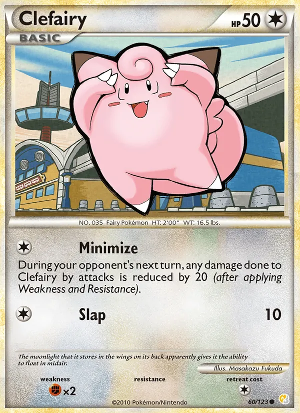 Clefairy card