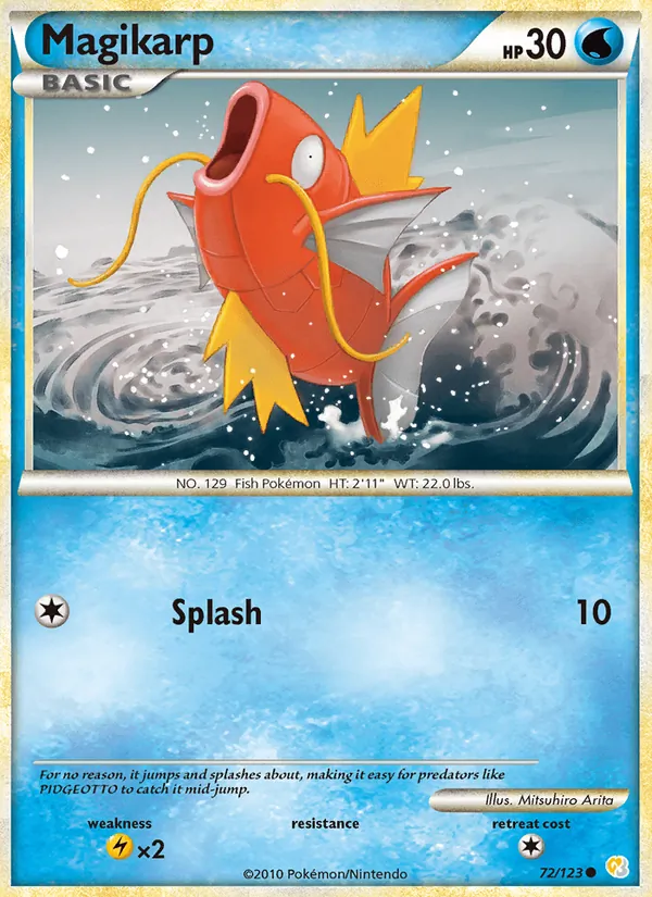 Magikarp Pokémon card