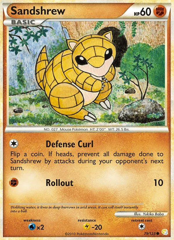 Sandshrew card