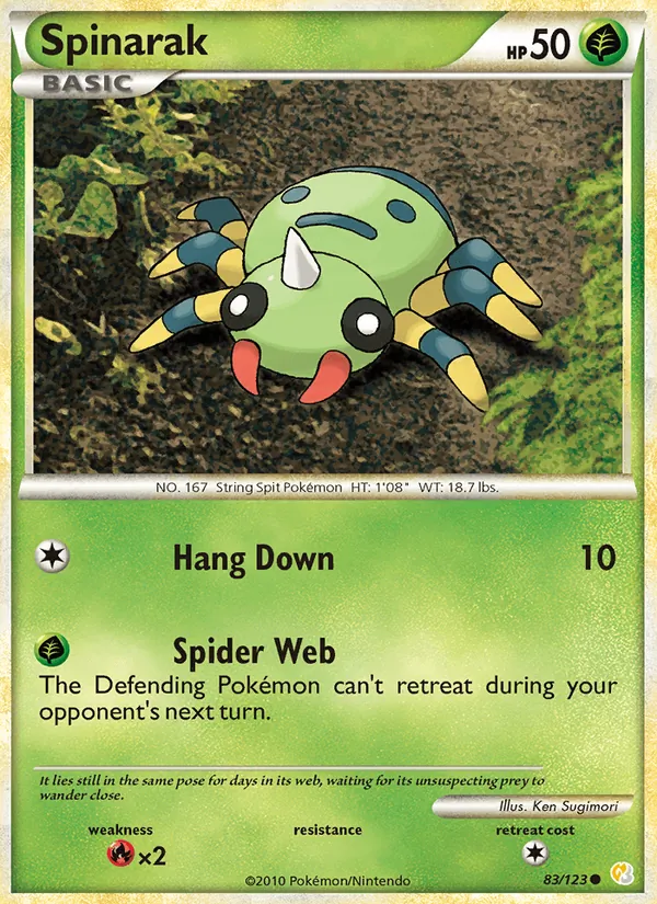 Spinarak card