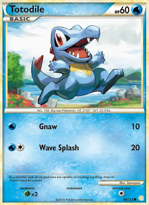 Totodile card