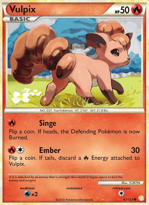 Vulpix card