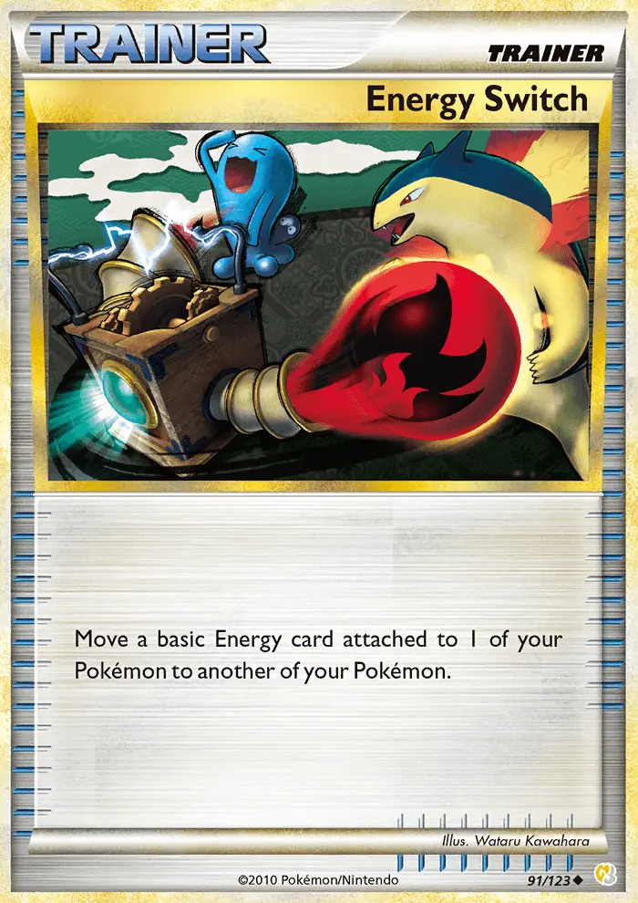 Energy Switch Pokémon card