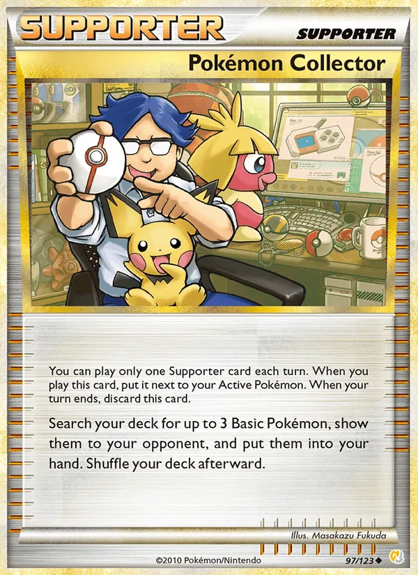Pokémon Collector card