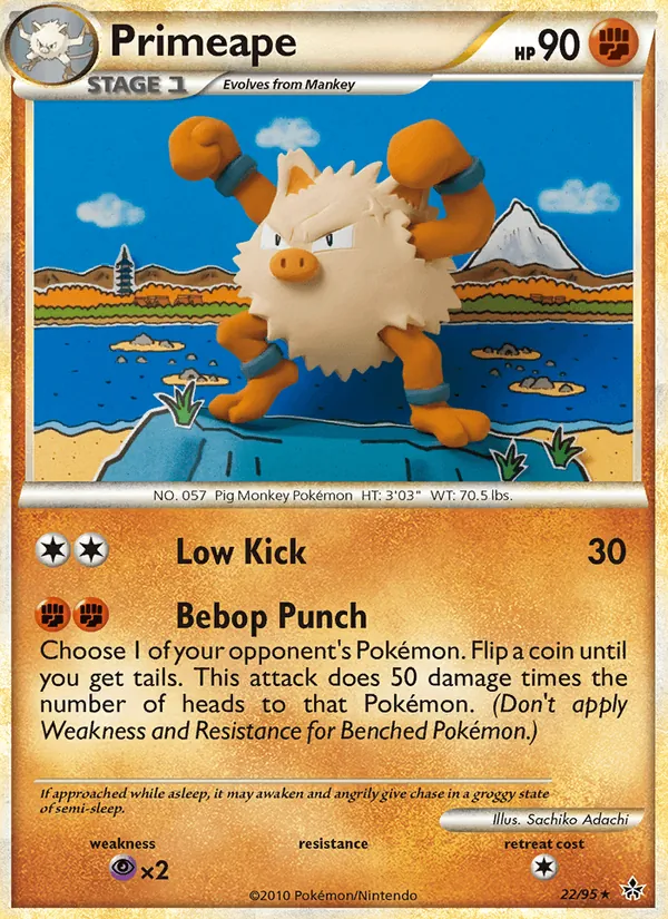 Primeape card