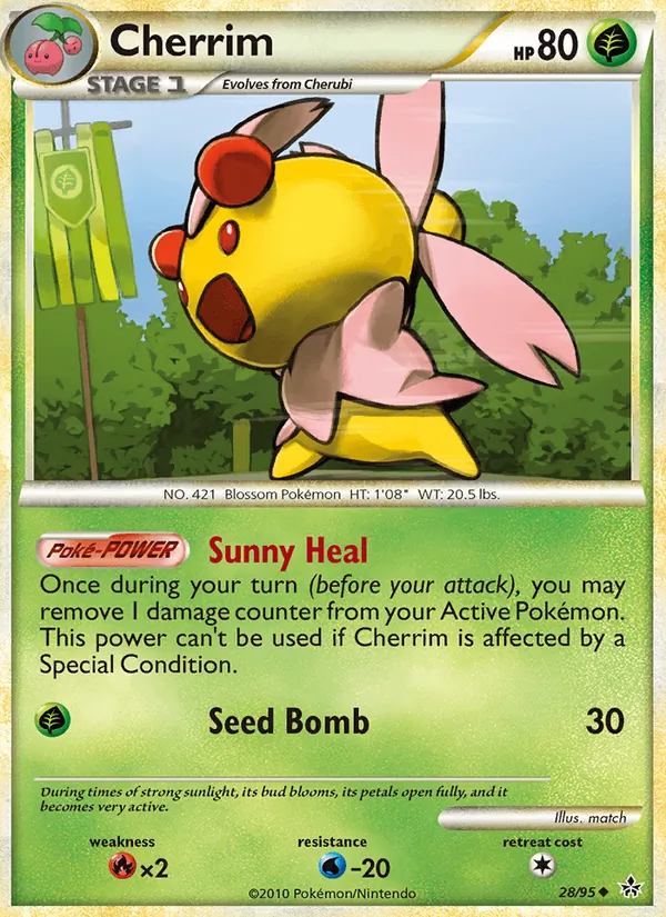 Cherrim Pokémon card