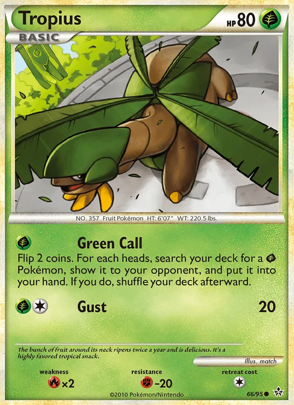 Tropius card