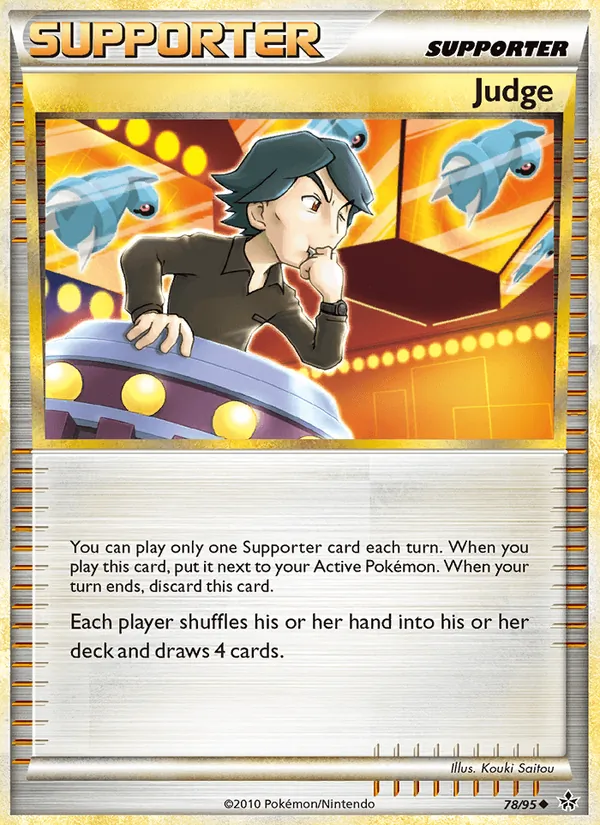 Judge card