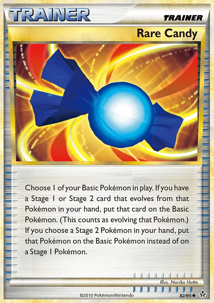 Rare Candy Pokémon card