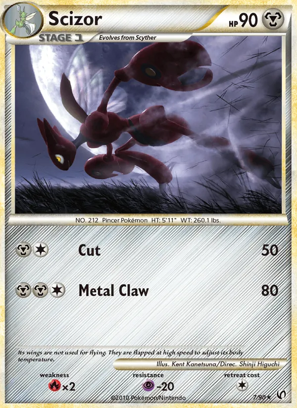 Scizor Pokémon card