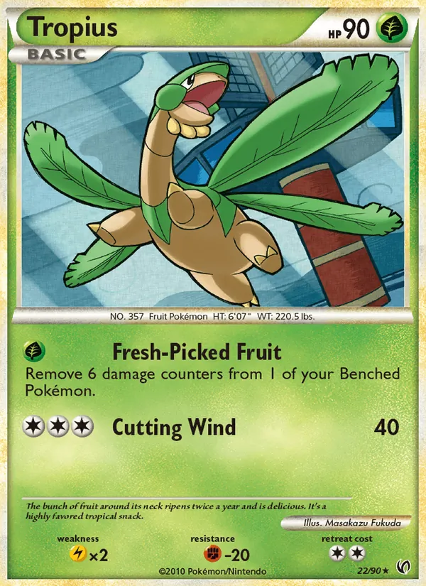 Tropius card