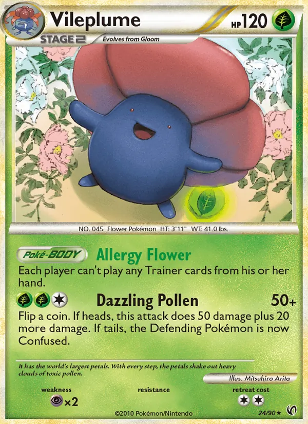 Vileplume card