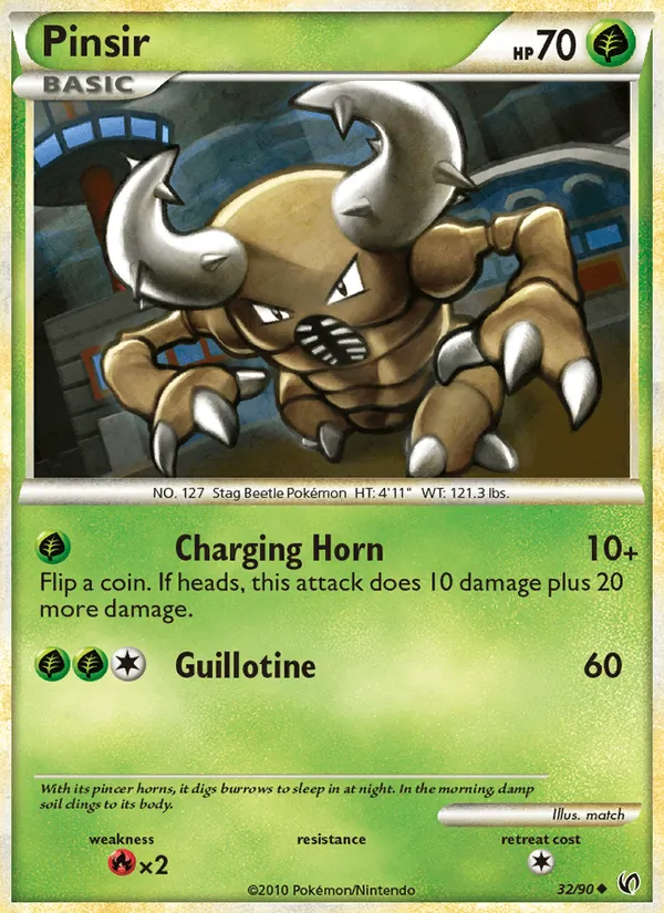Pinsir card