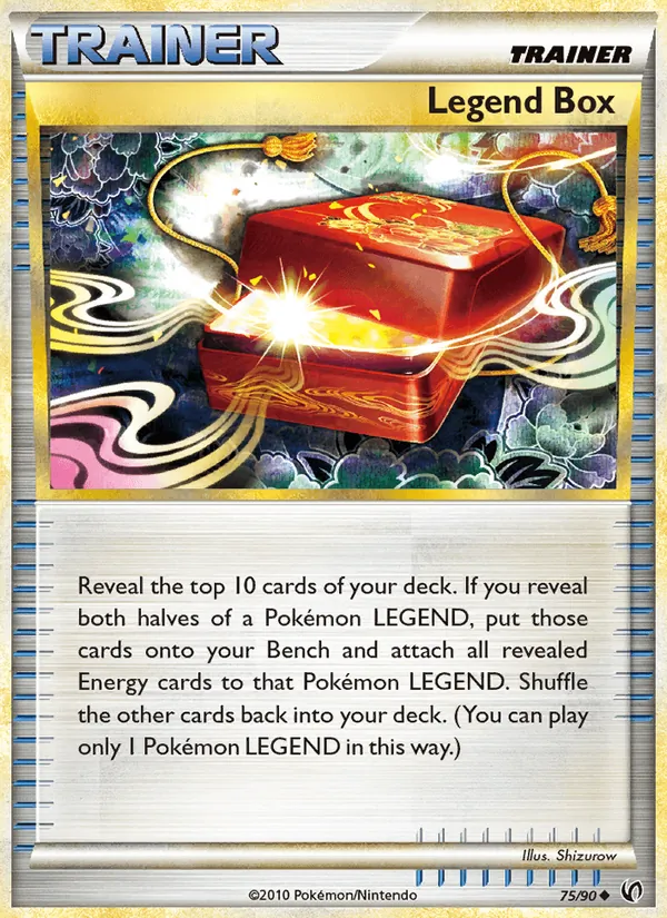 Legend Box card