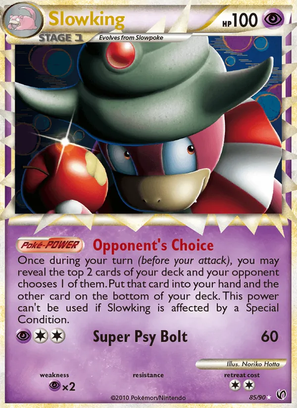 Slowking Pokémon card